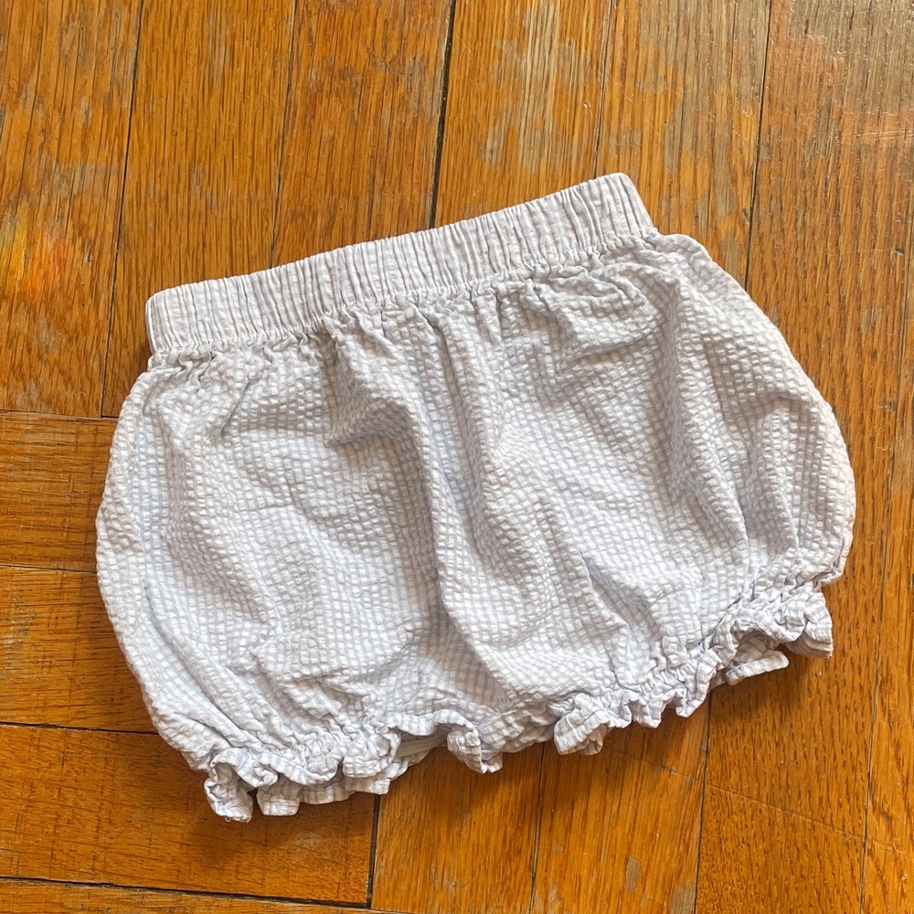 LITTLE ENGLISH seersucker cotton bloomer shorts, size 2T